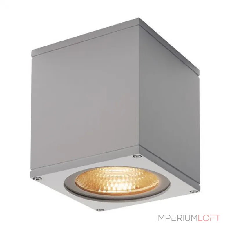 BIG THEO LED CL светильник потолочный IP44 с LED 17.5Вт (21Вт), 3000K, 24°, 2000lm, серебристый