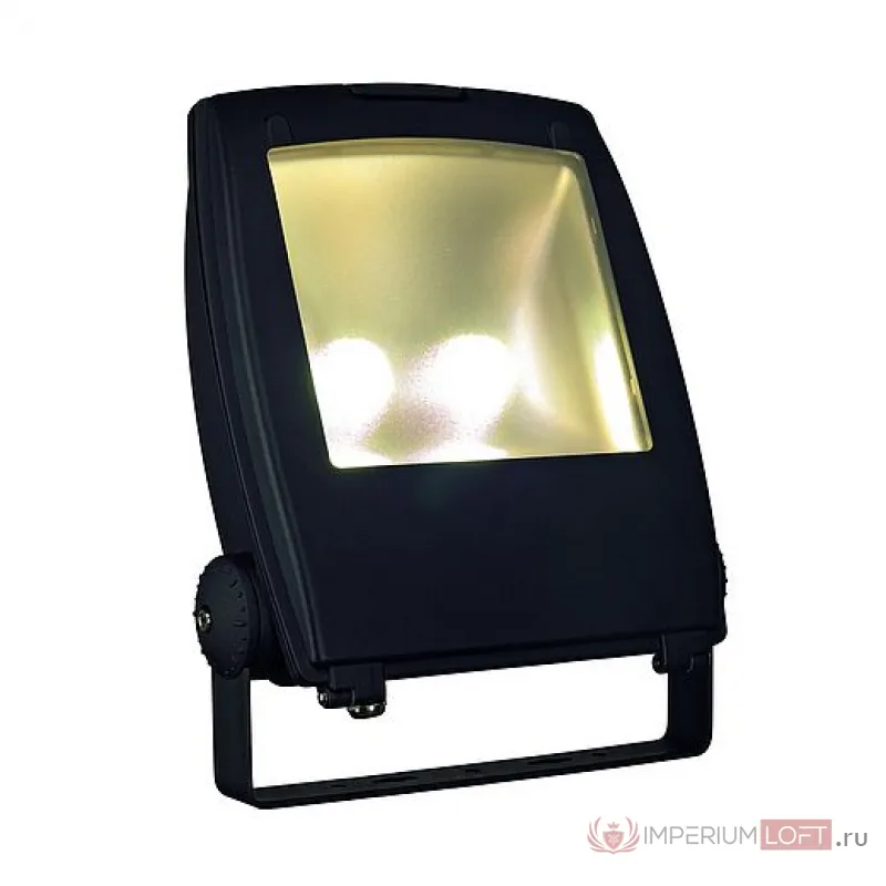 LED FLOOD LIGHT 80W светильник IP65 с COB LED 2х 40Вт (82.3Вт), 3000K, 6250lm, 90°, черный от ImperiumLoft