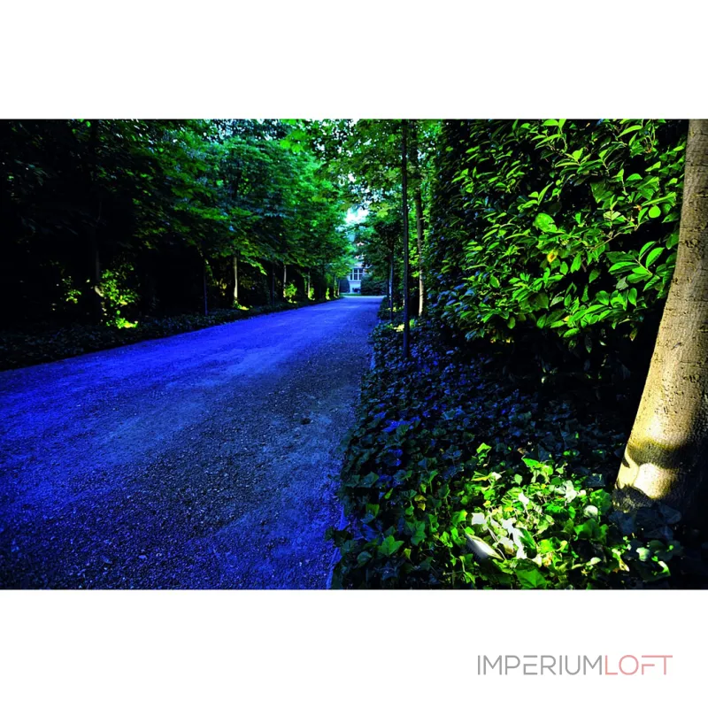 LED OUTDOOR BEAM 10W светильник IP65 с COB LED 10Вт (12.8Вт), 3000K, 750lm, 100°, серебристый