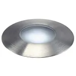TRAIL-LITE светильник встраиваемый IP65 c 4 LED 0.3Вт, 6500K,10lm, сталь/ стекло матовое