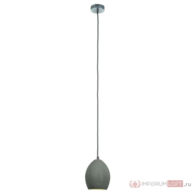 SOPRANA SOLID PD-1 светильник подвесной для лампы E14 (свеча) 25Вт макс., серый бетон от ImperiumLoft