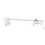 ANELA LED DISPLAY светильник на струбцине с LED 10Вт, 3000К, 900лм, 50°, с выключателем, белый