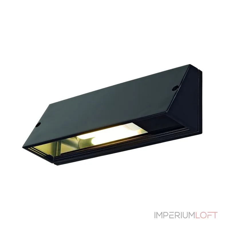 PEMA® SQUARE светильник настенный IP44 для лампы E27 15Вт макс., черный