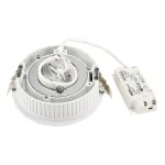 OCCULDAS 14 MOVE светильник встраиваемый с LED 6Вт, 3000K, 700lm, 40°, белый