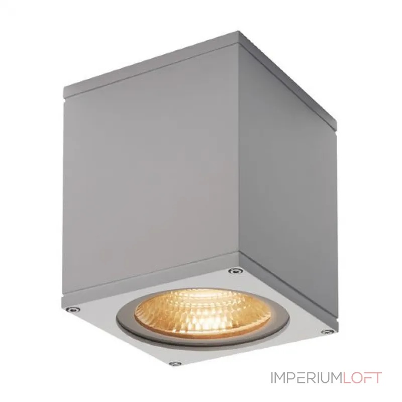BIG THEO LED WL светильник настенный IP44 с LED 17.5Вт (21Вт), 3000K, 24°, 2000lm, серебристый