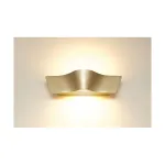 WAVE WALL 25 светильник настенный димм. с 2 LED по 4.55Вт (11.44Вт), 3000K, 670lm, латунь