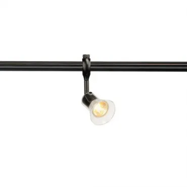 EASYTEC II®, ANILA светильник для лампы GU10 50Вт макс., черный / стекло прозрачное
