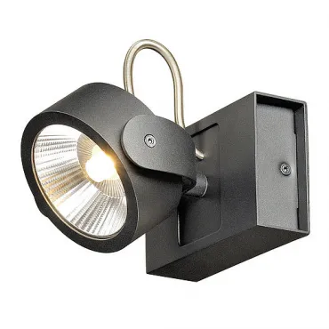 KALU 1 LED светильник накладной с COB LED 10Вт (11Вт), 3000K, 660lm, 24°, черный
