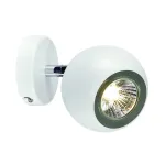 LIGHT EYE 1 GU10 светильник накладной для лампы GU10 50Вт макс., белый / хром