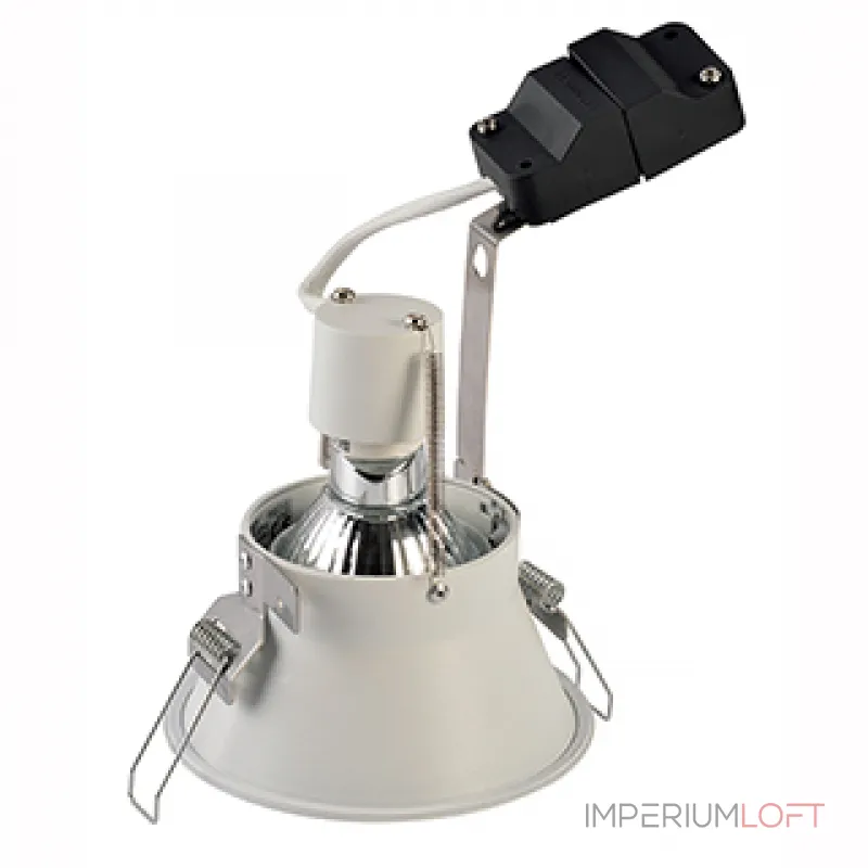 HORN-O GU10 светильник встраиваемый IP21 для лампы GU10 50Вт макс., белый HORN-O GU10 светильник встраиваемый IP21 для лампы GU10 50Вт макс., белый