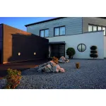 BULAN GRID светильник накладной IP44 для 2-х ламп E27 по 25Вт макс., антрацит