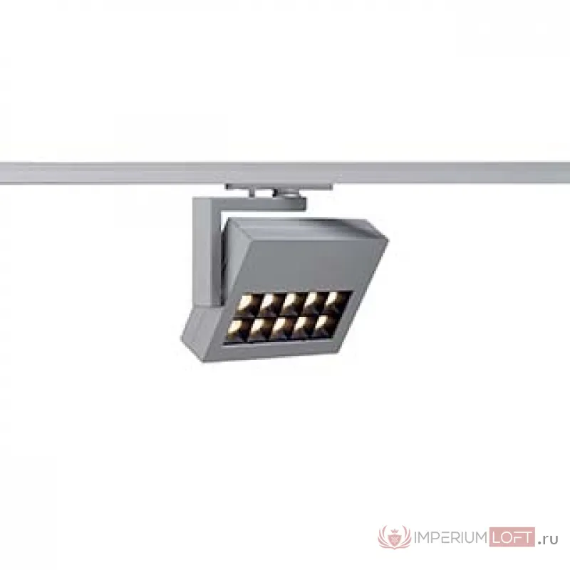 1PHASE-TRACK, PROFUNO светильник с 10 LED 18Вт, 3000K, 960lm, 60°, серебристый от ImperiumLoft