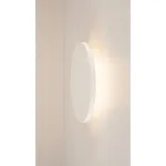 PLASTRA CIRCLE LED светильник накладной с LED 7.4Вт, 3000К, 400lm, белый гипс