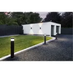 POLE PARC UP/DOWN светильник настенный IP44 c LED 56Вт, 3000K, 2x2900лм, черный