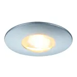 DEKLED светильник встраиваемый с PowerLED 1Вт, 3000К, 50lm, 45°, серебристый