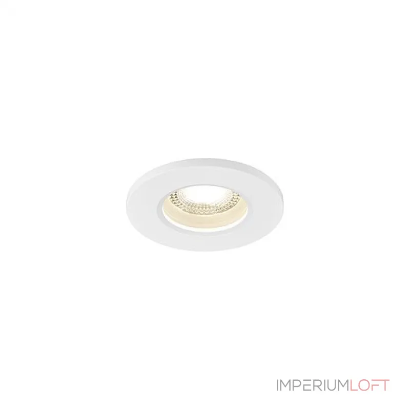 KAMUELA LED светильник встраиваемый IP65 с LED 7.8Вт, 3000К, 600лм, 38°, белый