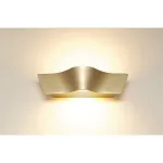 WAVE WALL 25 светильник настенный димм. с 2 LED по 4.55Вт (11.44Вт), 3000K, 670lm, латунь