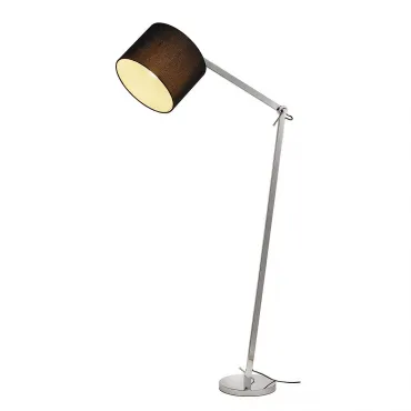 TENORA FL-1 светильник напольный для лампы E27 60Вт макс., хром/ черный