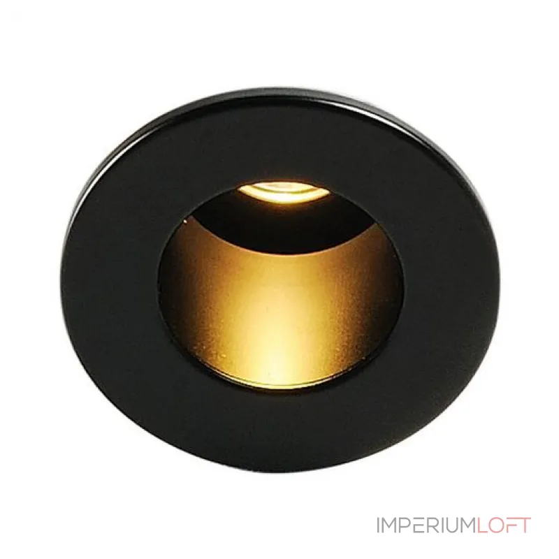 TRITON MINI LED HORN светильник встраиваемый с PowerLED 1Вт, 3000К, 60lm, черный