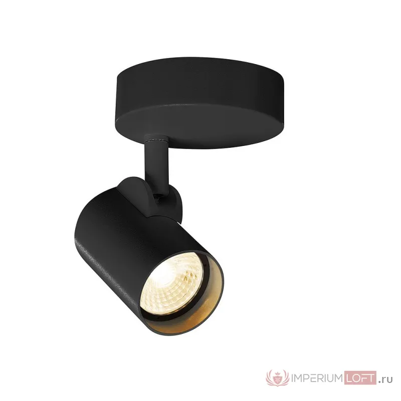 HELIA SINGLE светильник накладной с LED 11Вт, 3000К, 620лм, 35°, черный от ImperiumLoft
