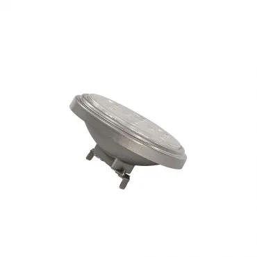 LED G53 QR111 источник света LED, 12В, 9Вт, 13°, 2700K, 800лм, серебристый корпус