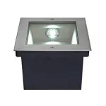 DASAR® LED SQUARE светильник встраиваемый IP67 c SMD LED Module 28Вт (34Вт), 4000K, 1620lm, сталь