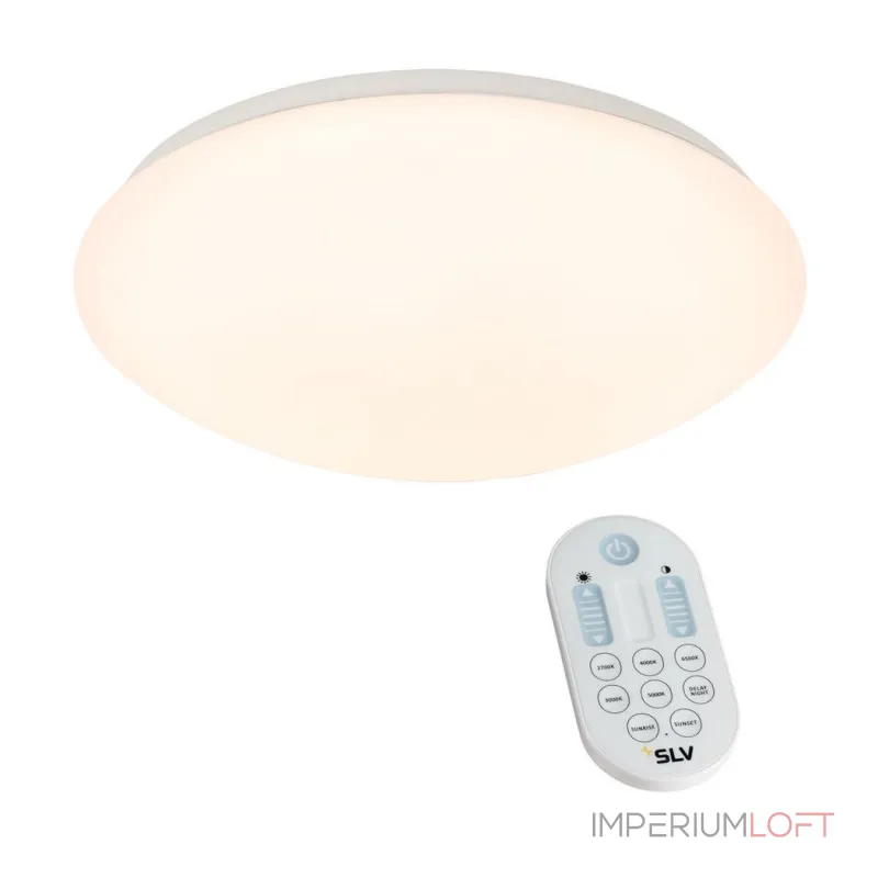 LIPSY 50 MASTER KELVIN CONTROL светильник накладной с ПДУ и LED 52Вт, 2700-6500К, 3600-4500lm, белый