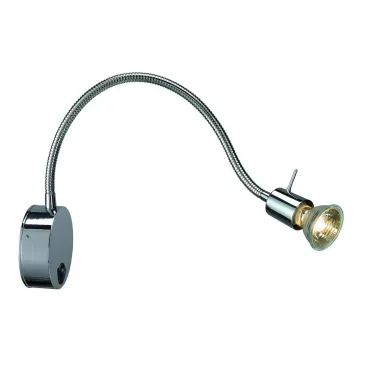 DIO FLEX PLATE GU10 светильник накладной с выключателем для лампы GU10 50Вт макс., хром от ImperiumLoft