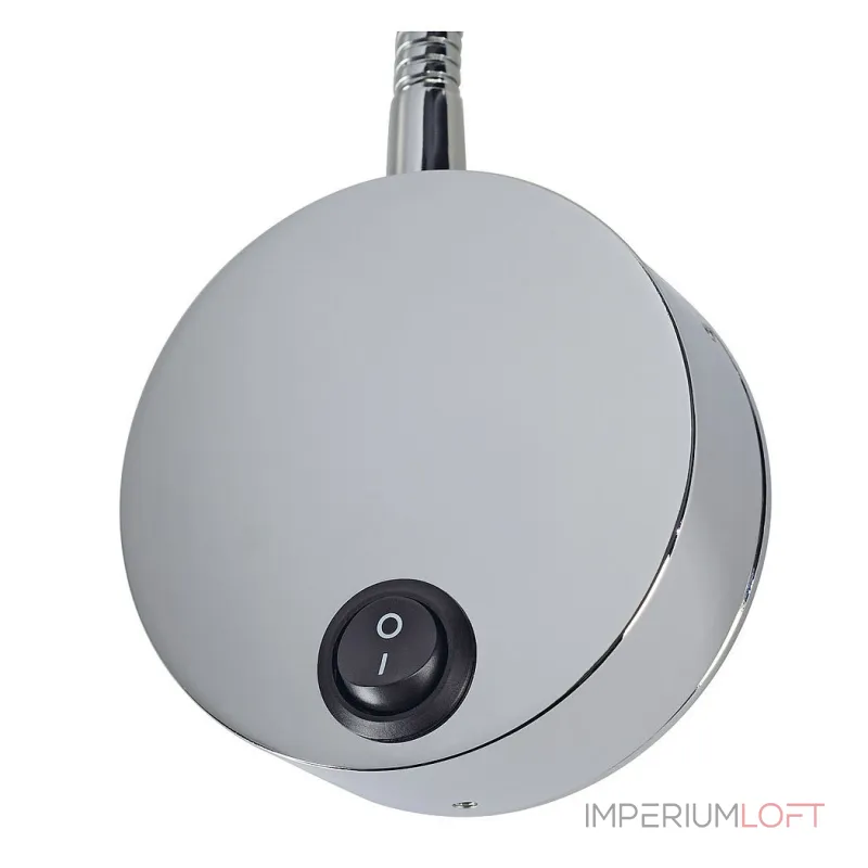 DIO FLEX PLATE GU10 светильник накладной с выключателем для лампы GU10 50Вт макс., хром