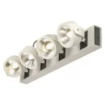 KALU 4 LED светильник накладной с COB LED 60Вт, 3000К, 4000лм, 24°, белый/ черный