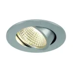 NEW TRIA LED DL ROUND SET, светильник с COB LED 3Вт, 3000K, 38°, 300lm, с блоком питания, алюминий