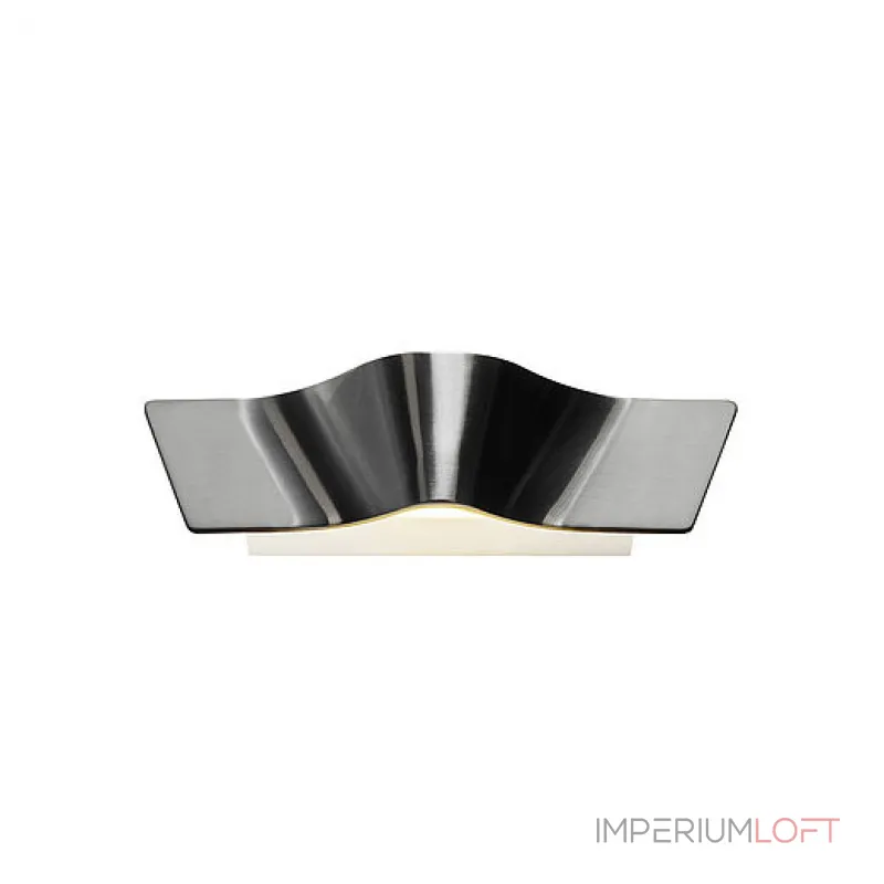 WAVE WALL 25 светильник настенный димм. с 2 LED по 4.55Вт (11.44Вт), 3000K, 765lm, матиров. алюминий