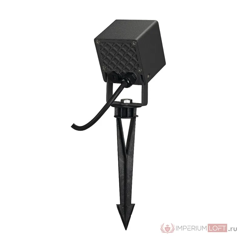 NAUTILUS SQUARE LED светильник IP65 с COB LED 6.7Вт (9Вт), 3000K, 520lm, 45°, антрацит от ImperiumLoft