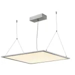 I-VIDUAL LED PANEL 62x62 свет-к встраив., прочная рама, с LED 35Вт, 3000K, 3450lm, без БП, серебриый