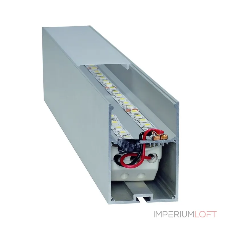 GLENOS Pro-4970 200 профиль накладной, 2 m, алюминий