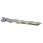 LONG GRILL CL светильник потолочный с ЭПРА для 2-х ламп Т16 G5 по 54Вт, серебристый