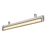 VANO WING LED 48 светильник IP65 c LED 48Вт, 3000К, 120°, 3340lm, серебристый