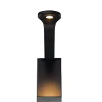 AIR INDI DISPLAY светильник настенный диммируемый с COB LED 7.6Вт (11Вт), 3000K, 490lm, черный
