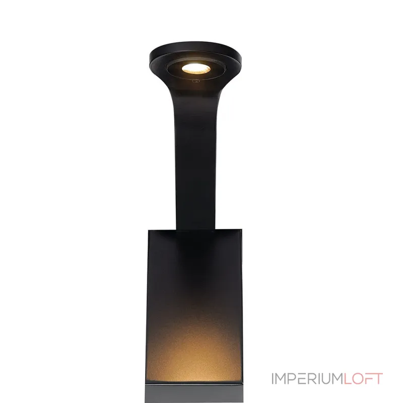 AIR INDI DISPLAY светильник настенный диммируемый с COB LED 7.6Вт (11Вт), 3000K, 490lm, черный