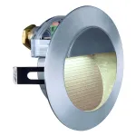 DOWNUNDER LED 14 светильник встраиваемый IP44 c 14 SMD LED 0.8Вт, 3000K, 65lm, матир.алюминий (лак)