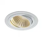 NEW TRIA XXL ROUND SET светильник с COB LED 25ВТ (29Вт), 3000К, 2500lm, 38°, с блоком питания, белый