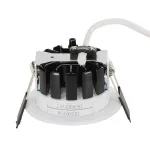 F-LIGHT светильник встраиваемый огнестойкий 350mА с LED 6,35Вт, 3000К, 690lm, 60°, белый