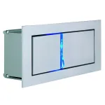 BEDSIDE LEFT светильник встраиваемый 700mA с PowerLED 3Вт, 3000К, 110lm, 110°, серебристый