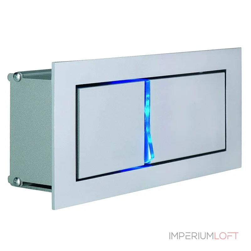 BEDSIDE LEFT светильник встраиваемый 700mA с PowerLED 3Вт, 3000К, 110lm, 110°, серебристый