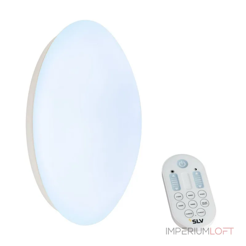 LIPSY 50 MASTER KELVIN CONTROL светильник накладной с ПДУ и LED 52Вт, 2700-6500К, 3600-4500lm, белый