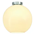 BIG SUN CEILING светильник потолочный для лампы E27 75Вт макс., алюминий / стекло белое