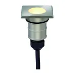 POWER TRAIL-LITE SQUARE светильник встраив. IP67 c PowerLED 1Вт, 3500K, 80lm, сталь/ стекло матовое