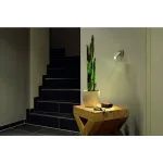 STIX светильник накладной с выключателем и LED 3Вт (4.5Вт), 3000К, 185lm, серебристый