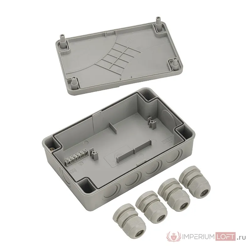 SLV CONTROL, корпус монтажный IP56, серый от ImperiumLoft