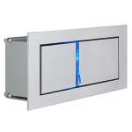 BEDSIDE LEFT светильник встраиваемый 700mA с PowerLED 3Вт, 3000К, 110lm, 110°, серебристый